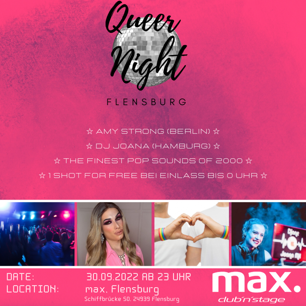 Queer Night Flensburg im Max